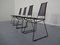 Metal Chairs by Rolf Rahmlow, 1980s, Set of 4 5