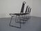 Metal Chairs by Rolf Rahmlow, 1980s, Set of 4 8