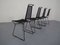 Metal Chairs by Rolf Rahmlow, 1980s, Set of 4 7