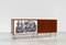 Großes Mid-Century Nr. 308 Sideboard mit Willy Meysman-Keramik von Alfred Hendrickx für Belform 10