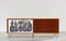 Großes Mid-Century Nr. 308 Sideboard mit Willy Meysman-Keramik von Alfred Hendrickx für Belform 1