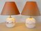 Sakura Table Lamps by Michael Bang for Holmegaard, 1980s, Set of 2 7