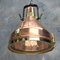 Lámpara colgante industrial de cobre, latón y hierro fundido de VEB, 1968, Imagen 12