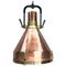 German Industrial Copper, Brass & Cast Iron Pendant from VEB, 1968, Image 1