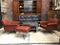Vintage Armchairs and Ottoman by Georg Thams 2