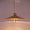 Brass Draw Pendant Lamp, 1970s 8