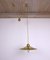 Brass Draw Pendant Lamp, 1970s 3