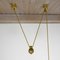 Brass Draw Pendant Lamp, 1970s, Image 15