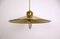 Brass Draw Pendant Lamp, 1970s, Image 11