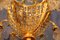Lámpara de araña de bronce dorado y cristal, siglo XIX, Imagen 6