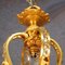 19th Century Gilt Bronze & Crystal Chandelier, Image 7