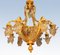 19th Century Gilt Bronze & Crystal Chandelier 3