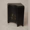 Vintage Hungarian Black Corner Cabinet by Lajos Ludwig Kozma, 1920s 6