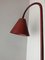 Vintage Leather Floor Lamp by Jacques Adnet, 1950s 5