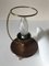 Vintage Dreibein-Lampe aus Teak & Messing von Philips, 1960er 8