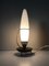 Vintage Dreibein-Lampe aus Teak & Messing von Philips, 1960er 13