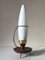 Vintage Dreibein-Lampe aus Teak & Messing von Philips, 1960er 4