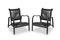 Vintage Stitched Leather Armchairs by Jacques Adnet, Set of 2 6