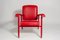 Vintage Stitched Leather Armchair by Jacques Adnet, 1950s, Image 3