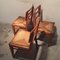 Vintage French Dining Chairs by Pierre Cruege, 1950s, Set of 3 2