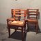 Vintage French Dining Chairs by Pierre Cruege, 1950s, Set of 3 5