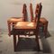 Vintage French Dining Chairs by Pierre Cruege, 1950s, Set of 3, Image 3