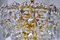 Golden Chandelier with 50 Crystals from Kinkeldey, 1960s 4