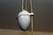 Lámpara de porcelana con contrapeso, años 10, Imagen 11