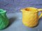 Vintage Barbotine Jugs from Digoin Sarreguemines, Set of 2, Image 8