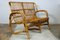 2-Seater Rattan Bench, 1960s 3