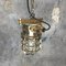 German Cast Brass and Glass Pendant Light, 1979, Image 3