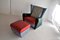 Vintage Armchair and Ottoman by Alessandro Mendini for Matteo Grassi, 1986, Set of 2, Image 7