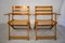 Vintage Folding Chairs by Ico Parisi for Fratelli Reguitti, Set of 2, Image 1