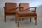 Mid-Century Stool & 2 Lounge Chairs by Hans Wegner for Getama, 1950s, Set of 3 8