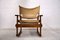 Mid-Century Safari Rocking Chair by Poul Hundevad, 1950s 7