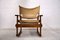 Mid-Century Safari Rocking Chair by Poul Hundevad, 1950s, Image 7