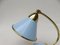 Lámparas de mesa de latón y melamina, años 50. Juego de 2, Imagen 8