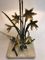 Vintage Bronze Flower Table Lamp, 1970s, Image 11