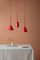 Burnt Orange Figura Cone Lighting Pendant from Schneid Studio, Image 3