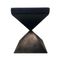 Taburete Time bajo negro de Alessandro Bergo para Metallofficina, Imagen 2