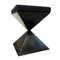 Low Black Time Stool by Alessandro Bergo for Metallofficina, Image 4