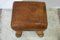 Vintage Leather Gym Stool, 1930s, Image 3