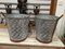 Vintage Metal Olive Buckets, 1980s, Set of 10 6