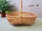 Vintage French Wicker Basket, 1970s, Image 3