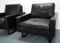 Black Leather Conseta Lounge Chairs by F.W. Moller for Cor, 1970s, Set of 2 11