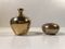 Mid-Century Scandinavian Brass Vases, Set of 2, Image 1