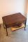 Mid-Century Rosewood Sewing Table on Castors 6