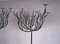 Tree Shaped Wrought Iron Candleholders, 1940s, Set of 2 5