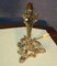 Antique Art Nouveau Thistle Table Lamp, Image 4