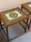 Vintage Danish Nesting Tables with Tile Tops 4